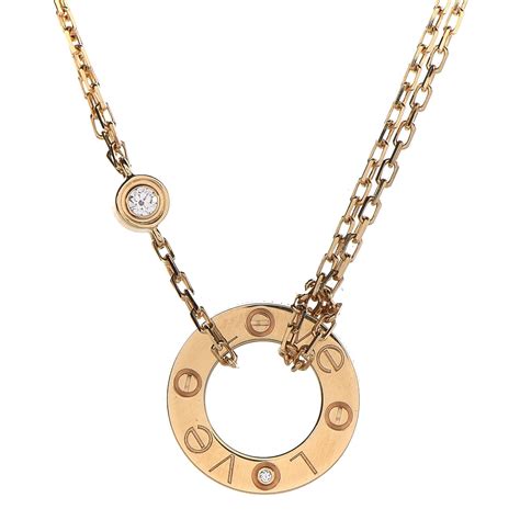 gold cartier necklace|cartier necklace price list.